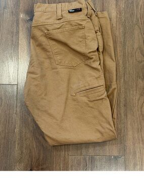 WORKRITE 34x29 FR Flame Resistant 2112 Nomex Brown Cargo Pants Size 35X